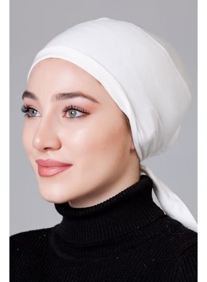 Nanak Cream Combed Non-Slip Bonnet - Image 2